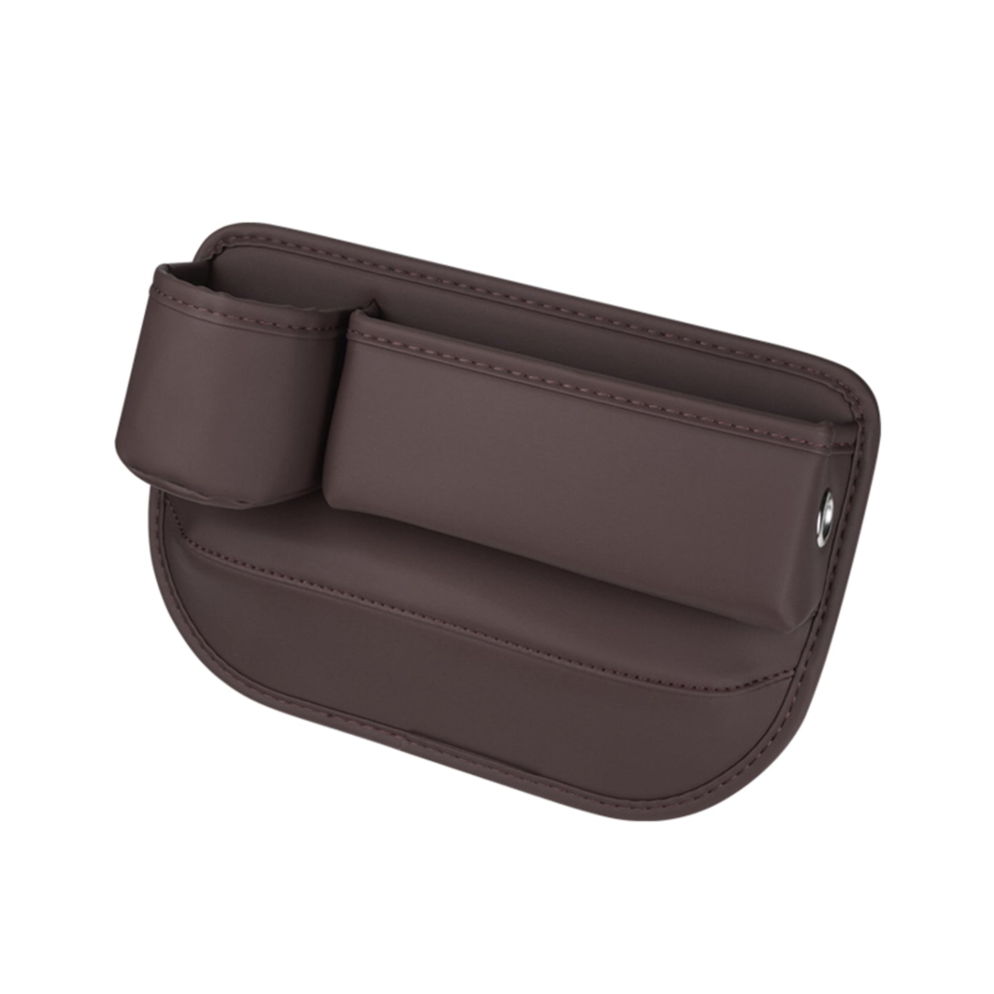 Universal Car Seat Gap Organizer - Expandable Driver's Side Storage Box with Multiple Pockets, Anti-Slip Design, and Phone Holder for Smartphones, Keys, Cards, and Accessories