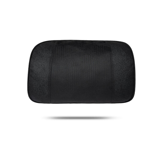 CAROMOP Ergonomic Car Headrest Neck Pillow Soft Suede Adjustable Height Breathable Cover Universal Fit for Driving Comfortable Instant Rebound Cloud Soft Support