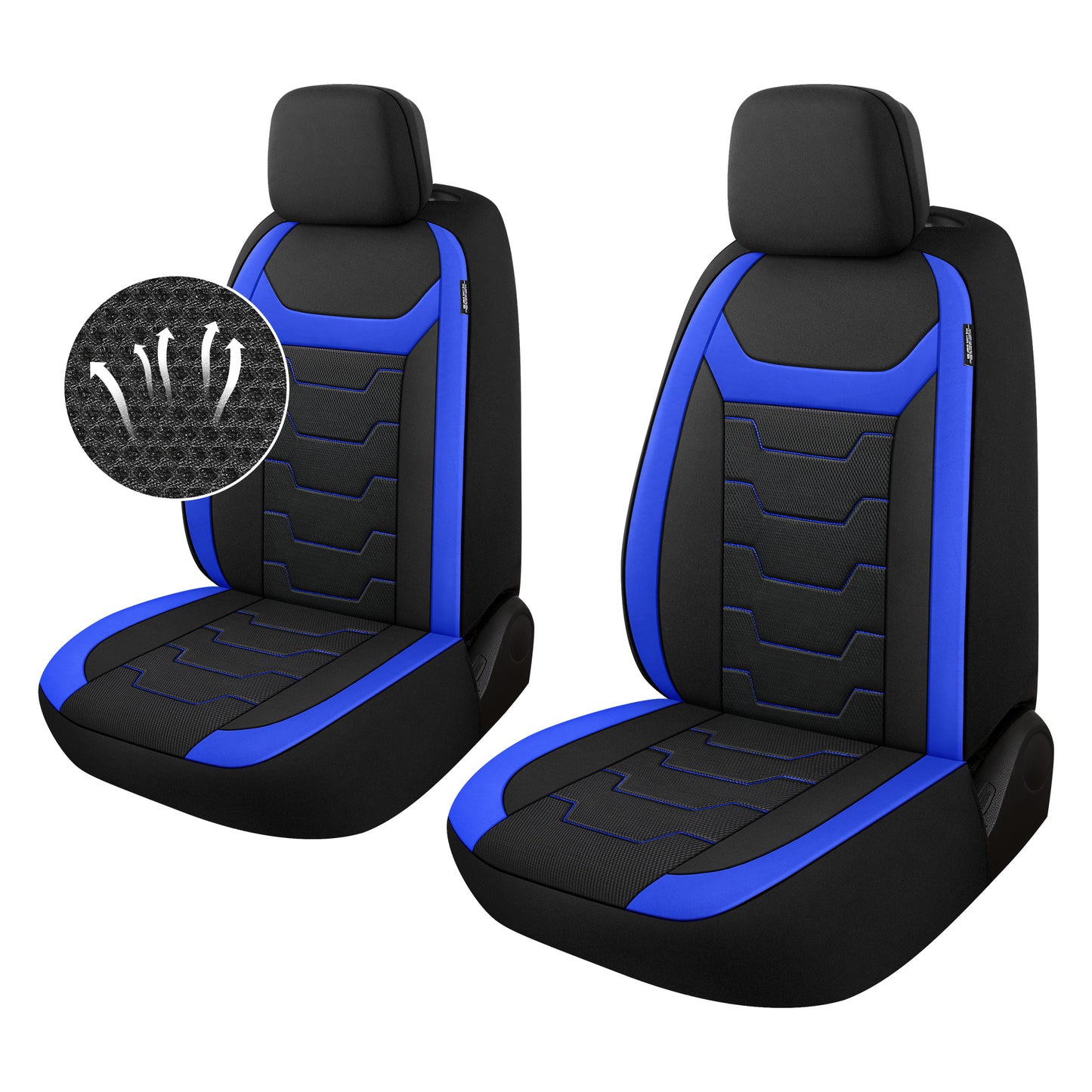 CAROMOP Car Seat Covers Full Set In Cloth Fits Most Universal Automotive