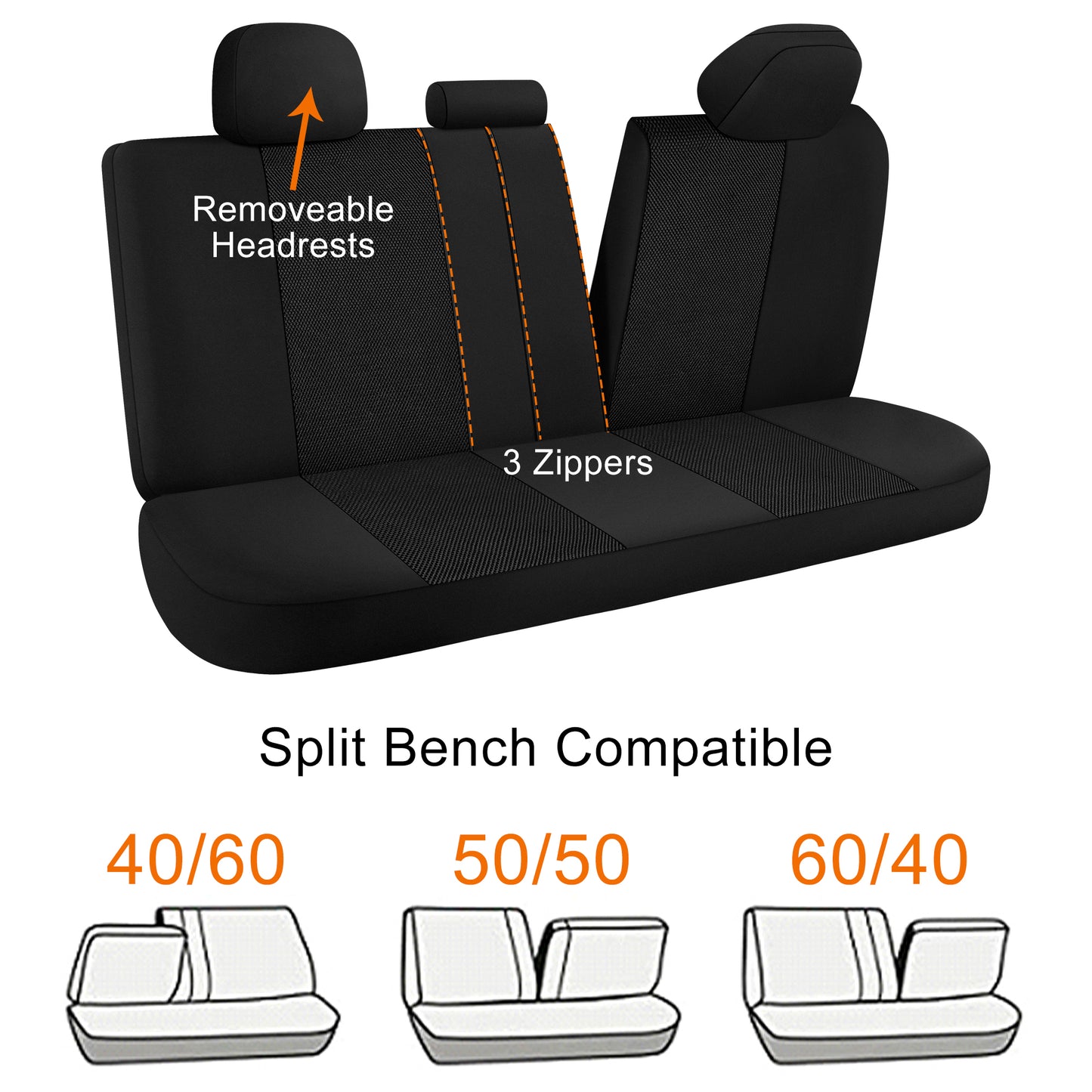 Breathable Premium Sporty Seat Cover
