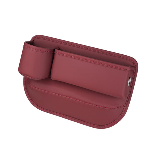 Universal Car Seat Gap Organizer - Expandable Driver's Side Storage Box with Multiple Pockets, Anti-Slip Design, and Phone Holder for Smartphones, Keys, Cards, and Accessories
