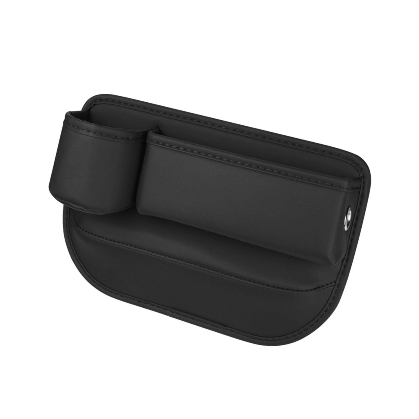 Universal Car Seat Gap Organizer - Expandable Driver's Side Storage Box with Multiple Pockets, Anti-Slip Design, and Phone Holder for Smartphones, Keys, Cards, and Accessories